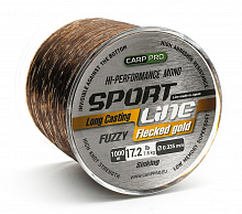 Леска карповая Carp Pro Sport Line Flecked Gold 1000м
