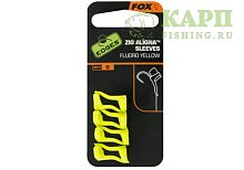 Держатель Пенки ЗИГ РИГ FOX Zig Aligna Sleeves Fluoro YELLOW