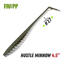 Приманка силиконовая Frapp Hustle Minnow 4.5" #27