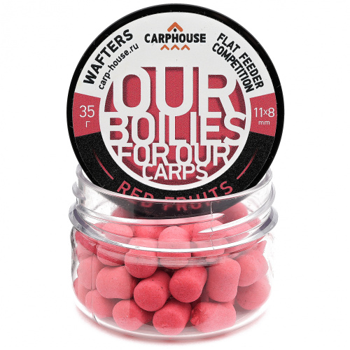 Вафтерсы Carp-House Red Fruits (Фрукты) 11x8mm Вафтерсы Carp-House Red Fruits (Фрукты) 11x8mm