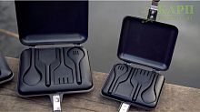Тостер с Кухонными принадлежностями RIDGE MONKEY Sandwich Toaster Silver