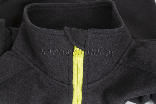 Толстовка Matrix Minimal Black Marl 1/4 Zip Sweater фото 5