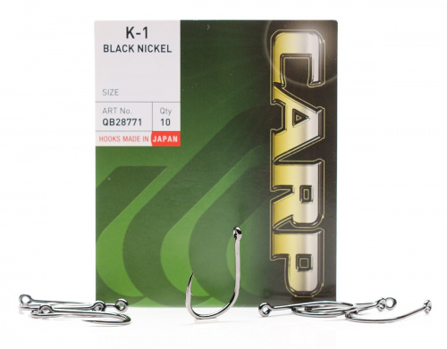 Крючки карповые HAYABUSA K-1 Никель
