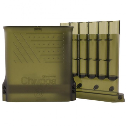 <strong>Ridge Monkey Choppa Boilie Cutter</strong> - инструмент для быстрой нарезки бойлов <strong>диаметром 22-26мм</strong>. Крушилка Ридж Манки Чоппер позволяет разрезать сразу несколько бойлов на две части. Лезвия из нержавеющий стали Резак для бойлов (26mm) Ridge Monkey Choppa Boilie Cutter