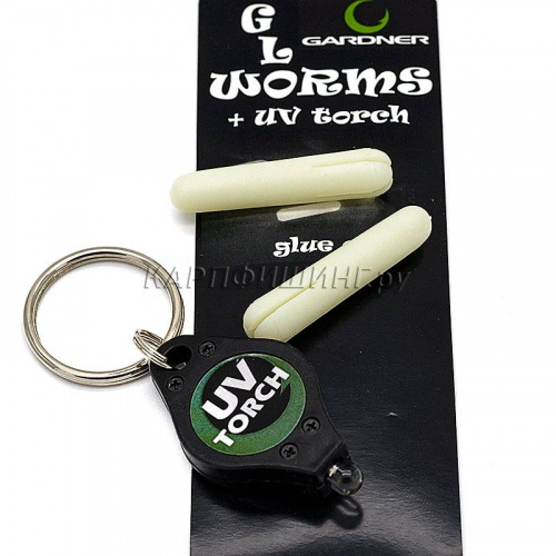 Светлячки для маркера Gardner UV torch + Glo-Worms Glue фото 2