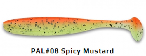 Приманка силиконовая KEITECH Easy Shiner 4" PAL#08 (Spicy Mustard)