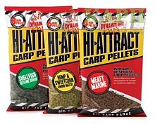 Пеллетс Dynamite Baits Hi-Attract Pellets SHELLFISH & BETAINE | МОЛЛЮСК и БЕТАИН 900g