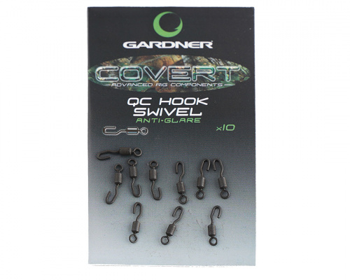 Вертлюг с быстросъемом Gardner Covert QC Hook Swivels