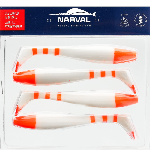 Приманка силиконовая Narval Choppy Tail 12cm #014-Santa Claus