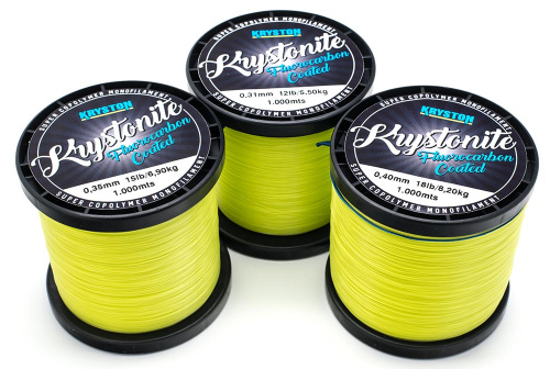 Жёлтая Леска KRYSTON Krystonite Fluorocarbon Coated фото 3 Жёлтая Леска KRYSTON Krystonite Fluorocarbon Coated фото 3