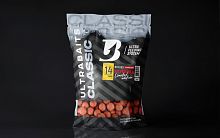 Бойлы прикормочные UltraBaits CLASSIC КЛУБНИКА 1kg