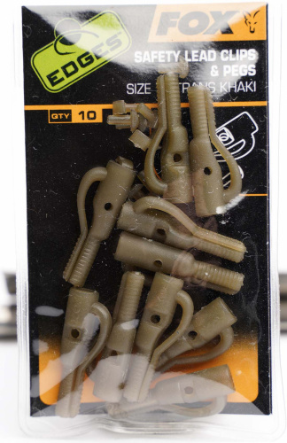 Безопасные клипсы FOX EDGES™ Lead Clip + Pegs