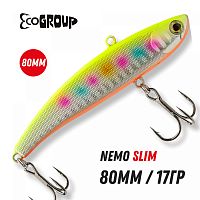 Виб ECOPRO Nemo Slim 80mm 17g 003-Holo Princess